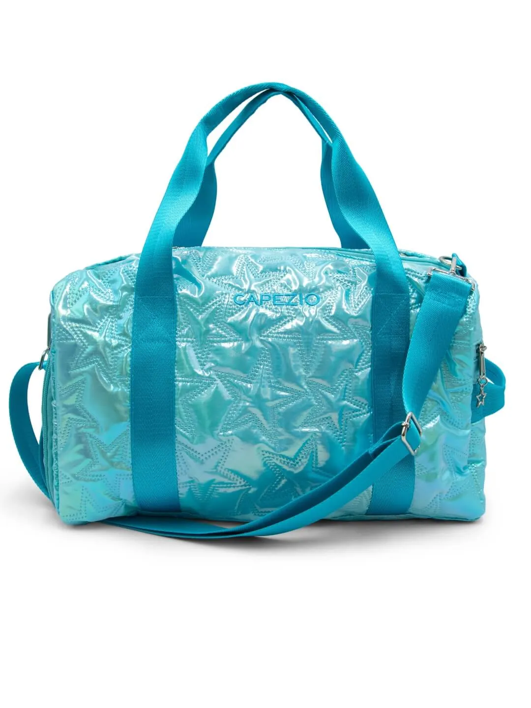 Capezio Street Style B323 Travel Duffle Metallic Silber wasserdicht