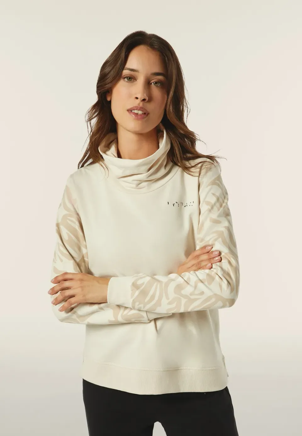 Freddy Sweatshirt Comfort Fit Blumenärmel Jester Red