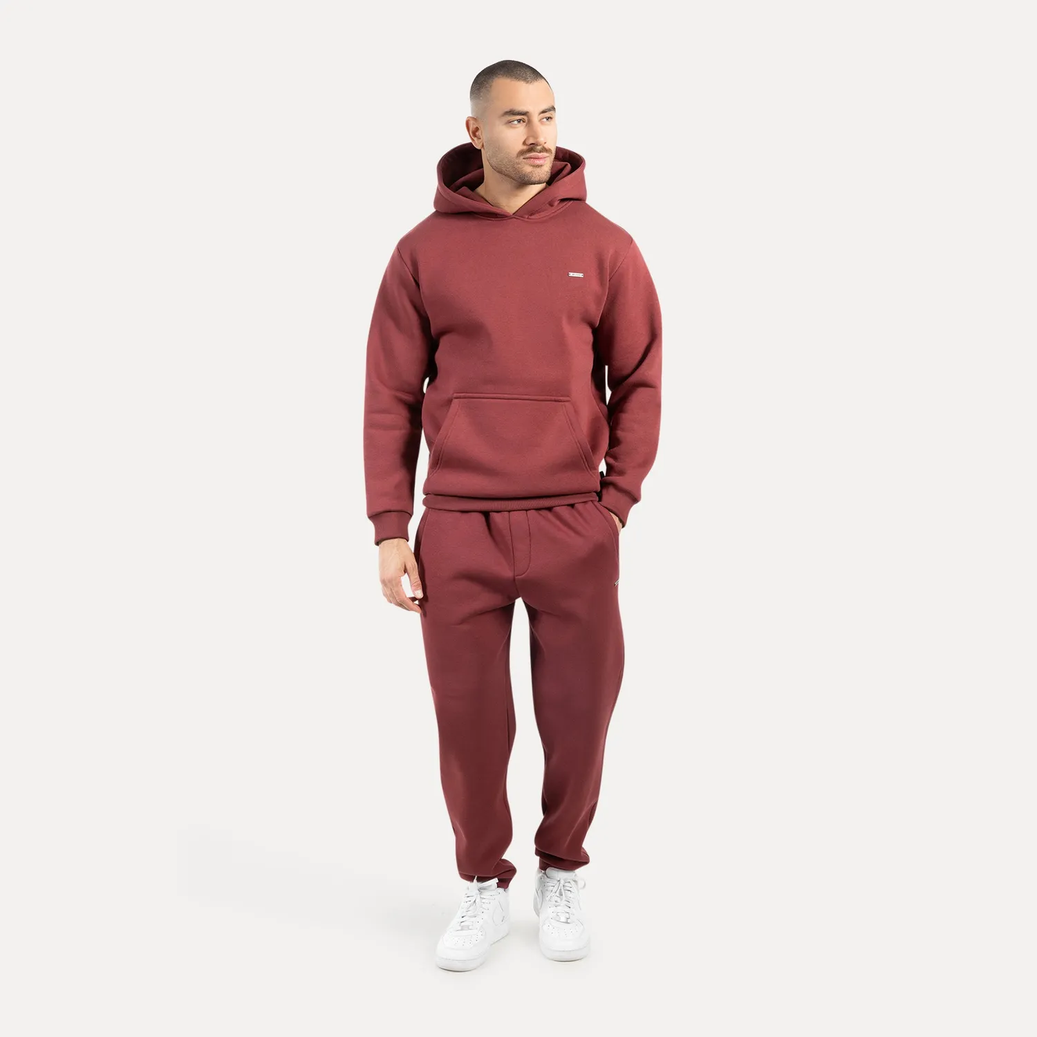 Smilodox Cedrik Jogginghose Herren Schwarz Oversize