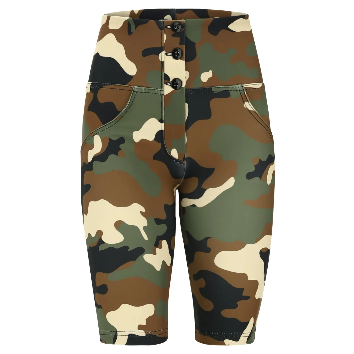 Freddy WR.UP Biker CAMO14 Camouflage Push-up