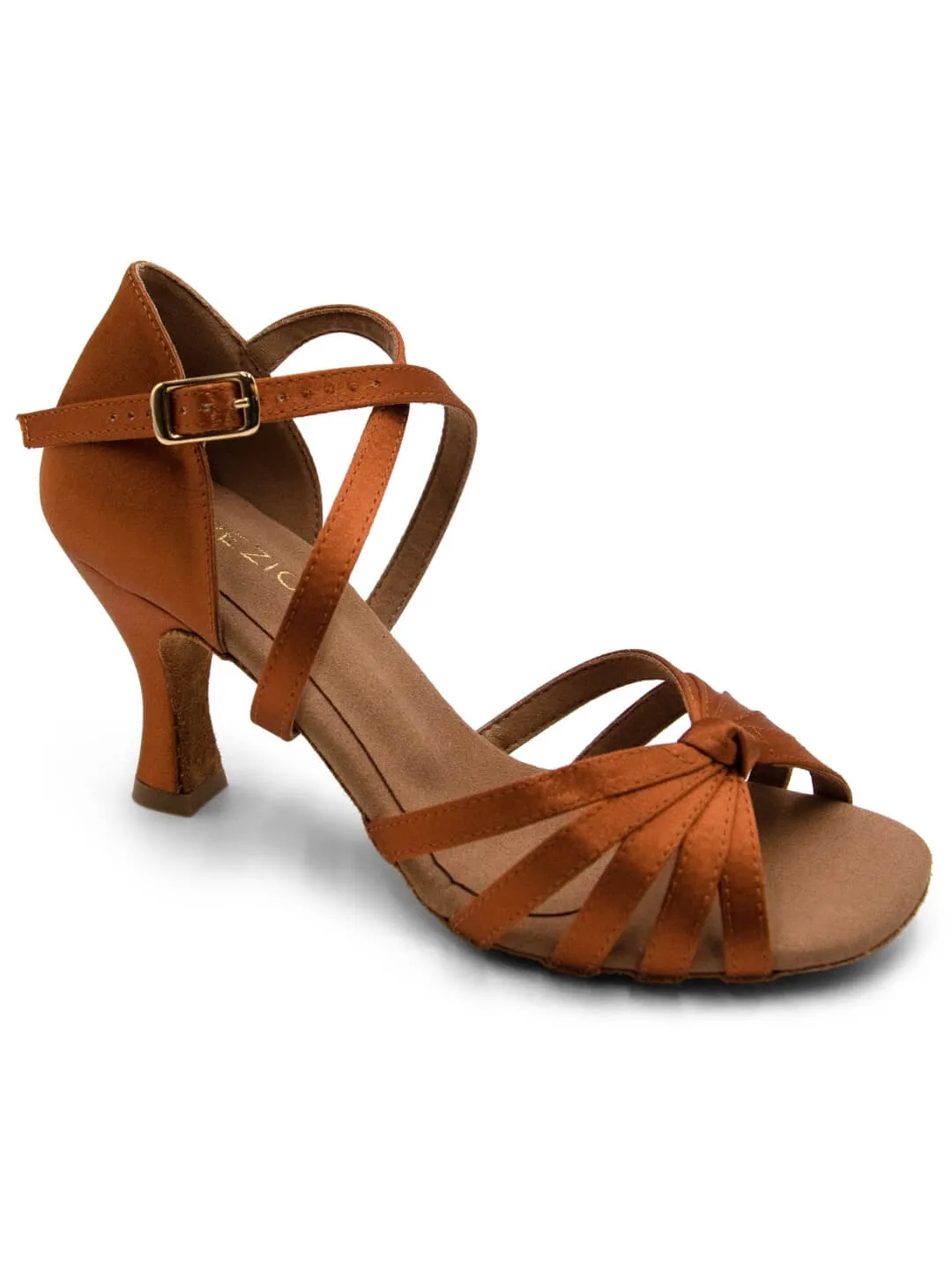 Capezio Julia BR4000W Ballroomschuhe Cinnamon 6,4 cm