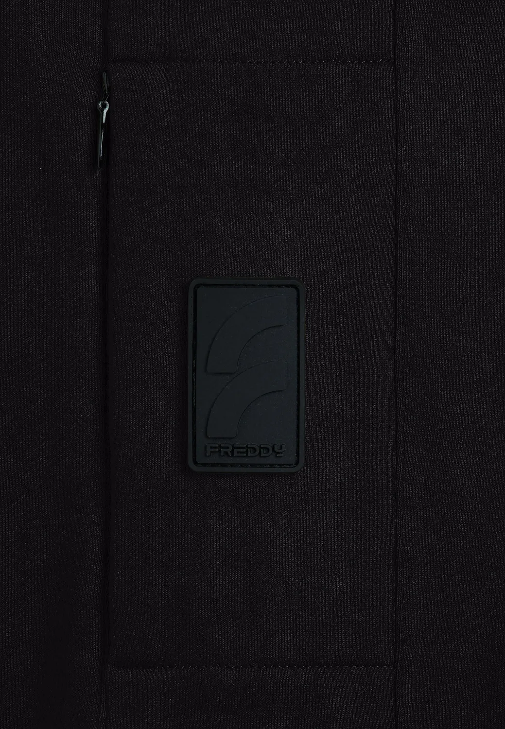 Freddy Herren Sweatjacke Stehkragen Schwarz S warm