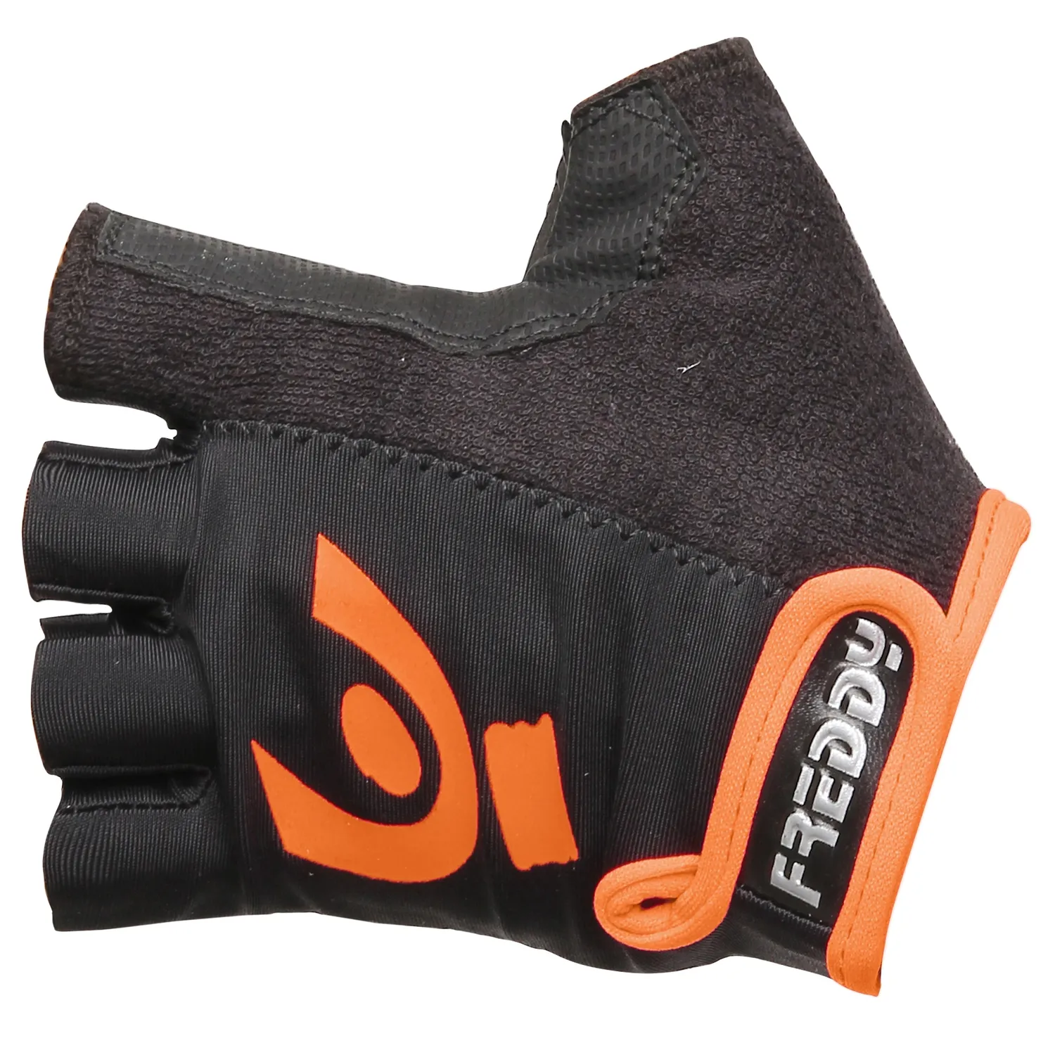 Freddy Fitness Handschuhe ohne Finger Schwarz