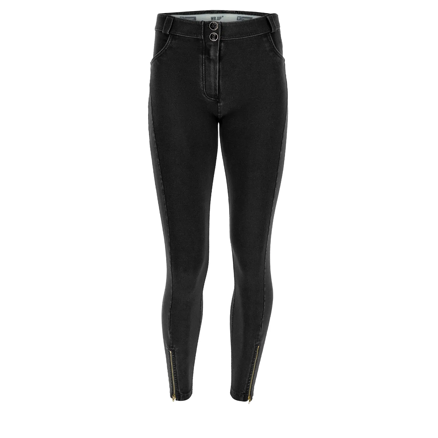 Freddy WR.UP 7/8 Jeggings schwarz Reiverschluss push-up