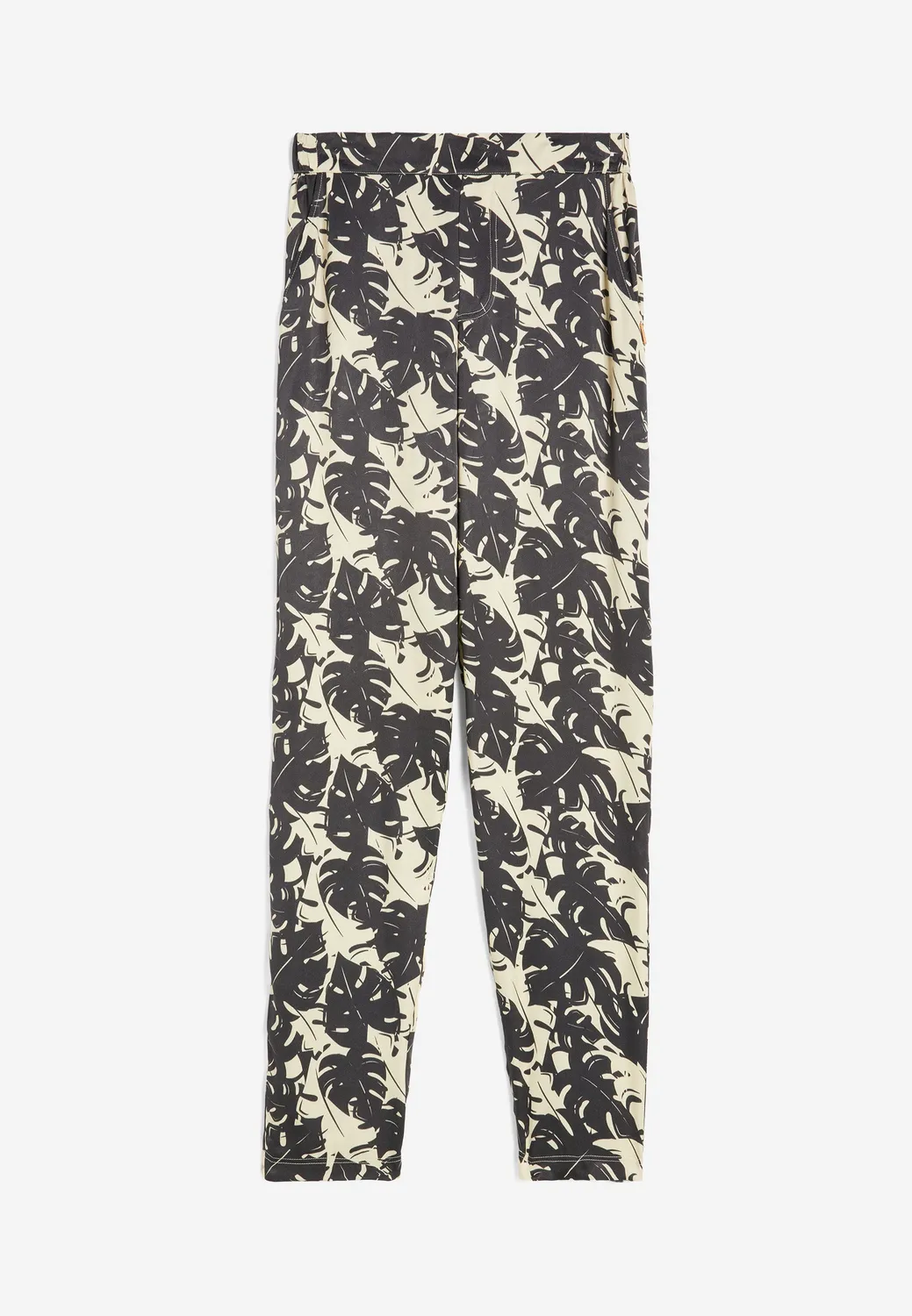 Freddy Tropical Satin Damenhose Schwarz FLO64