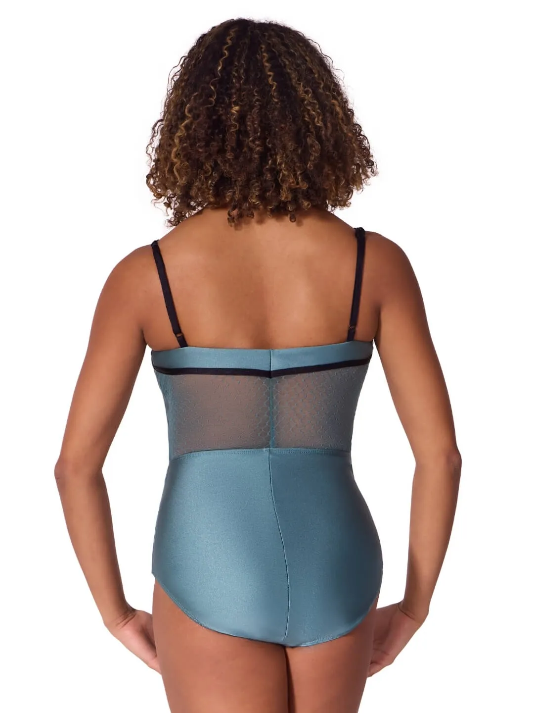 Capezio Enchanted F12608W Body Schwarz Sweetheart
