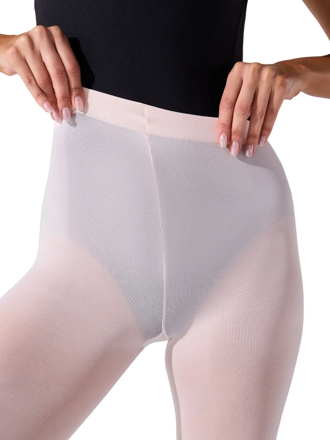 Capezio 1825 Classic Fußstrumpfhose Ballettrosa matt