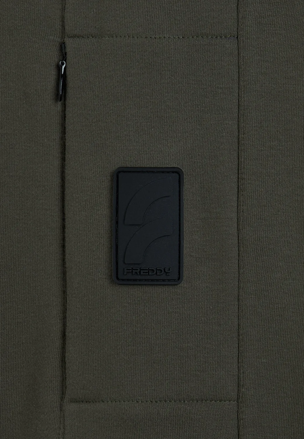 Freddy Herren Sweatjacke Stehkragen Schwarz S warm