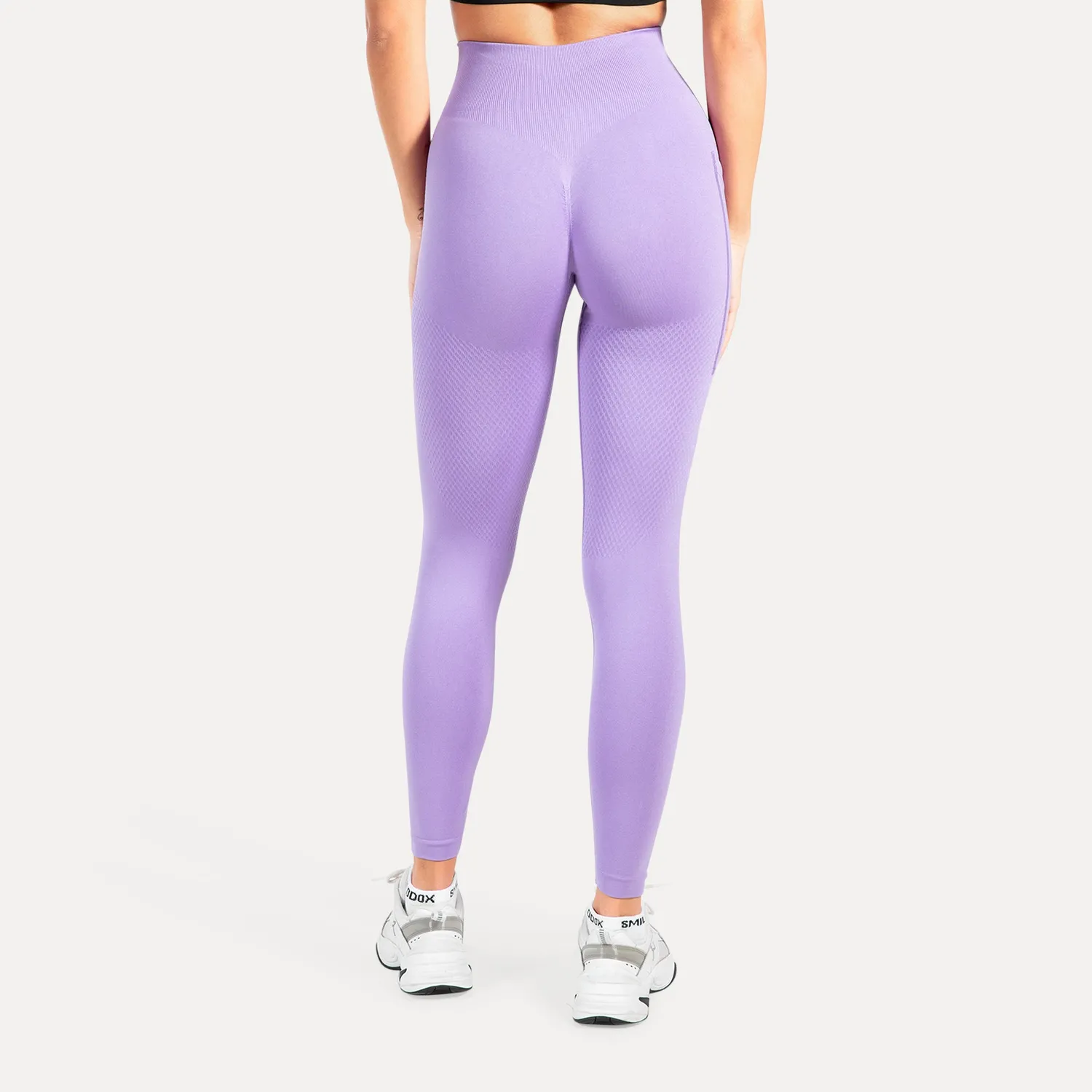 Smilodox Amaze Scrunch Pro Pocket Seamless Leggings Schwarz