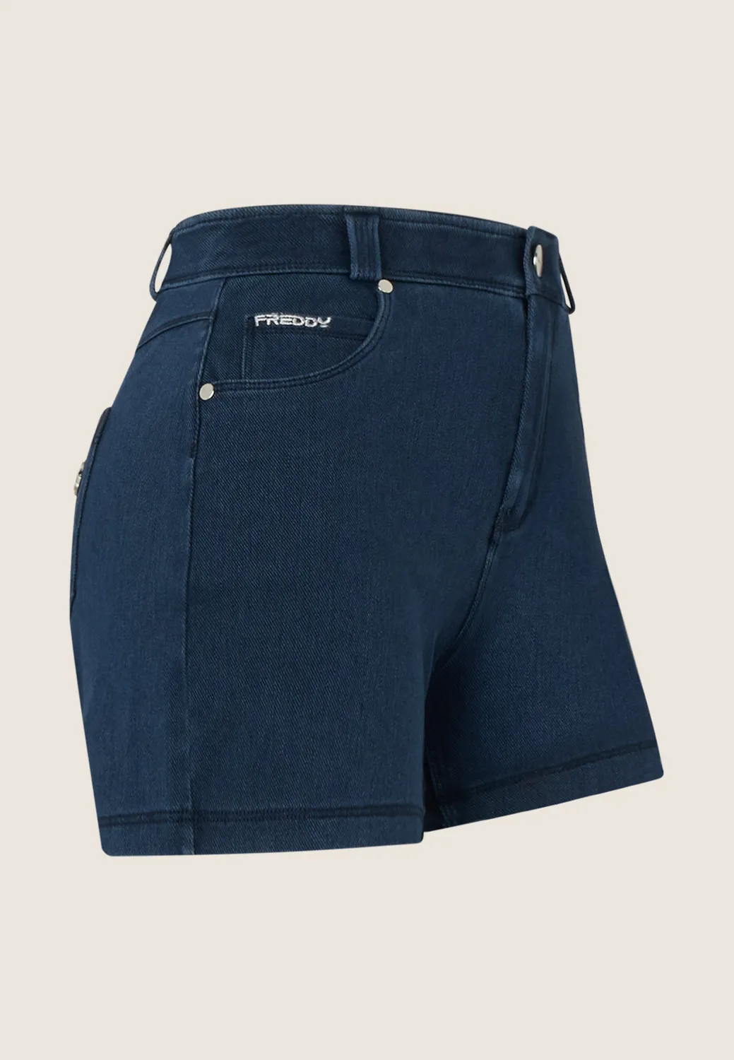 Freddy Denim Shorts Dark Jeans regular dunkel