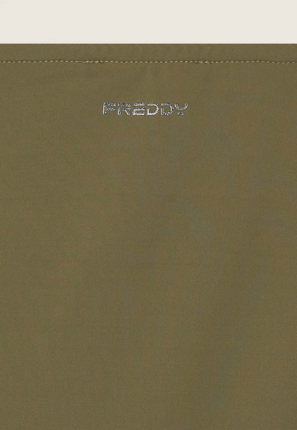 Freddy D.I.W.O. Cropped T-Shirt Schwarz Knoten