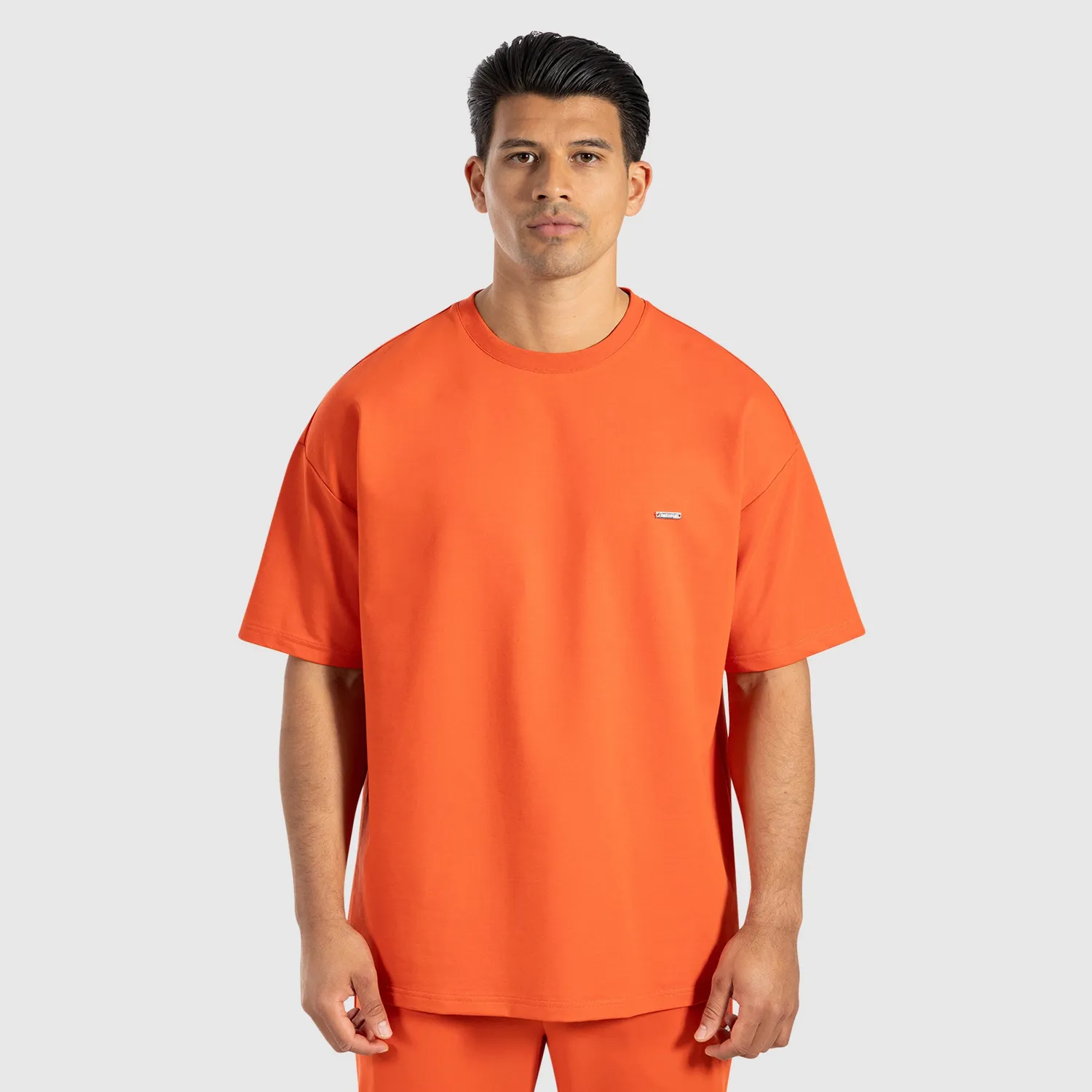 Smilodox Thiago T-Shirt Herren Schwarz Oversize