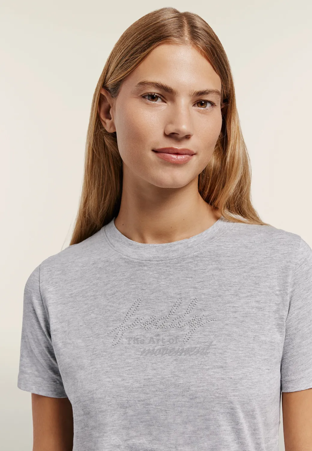 Freddy The Art of Movement T-Shirt Grau Melange