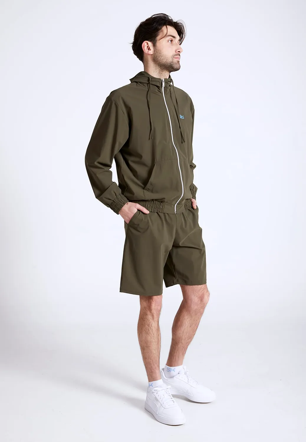 SPORTKIND Cross Trainingsjacke atmungsaktiv mit Kapuze