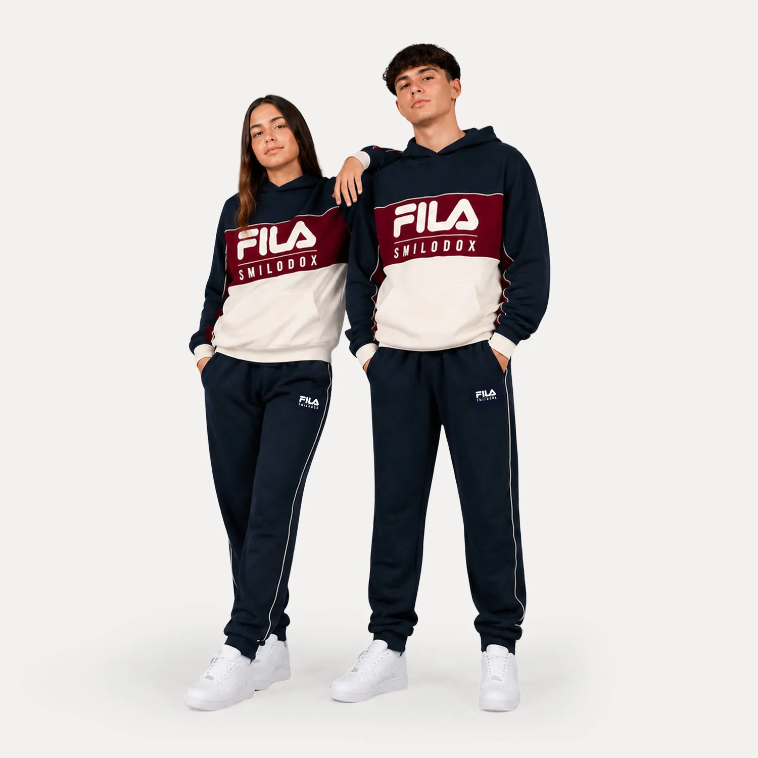Smilodox x Fila Maye Outfit Set Schwarz 158/164
