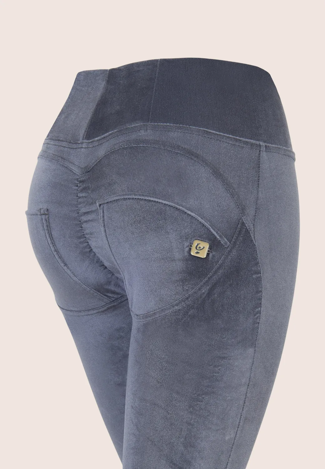 Freddy WR.UP 7/8 Superskinny Samt-Optik High-Waist