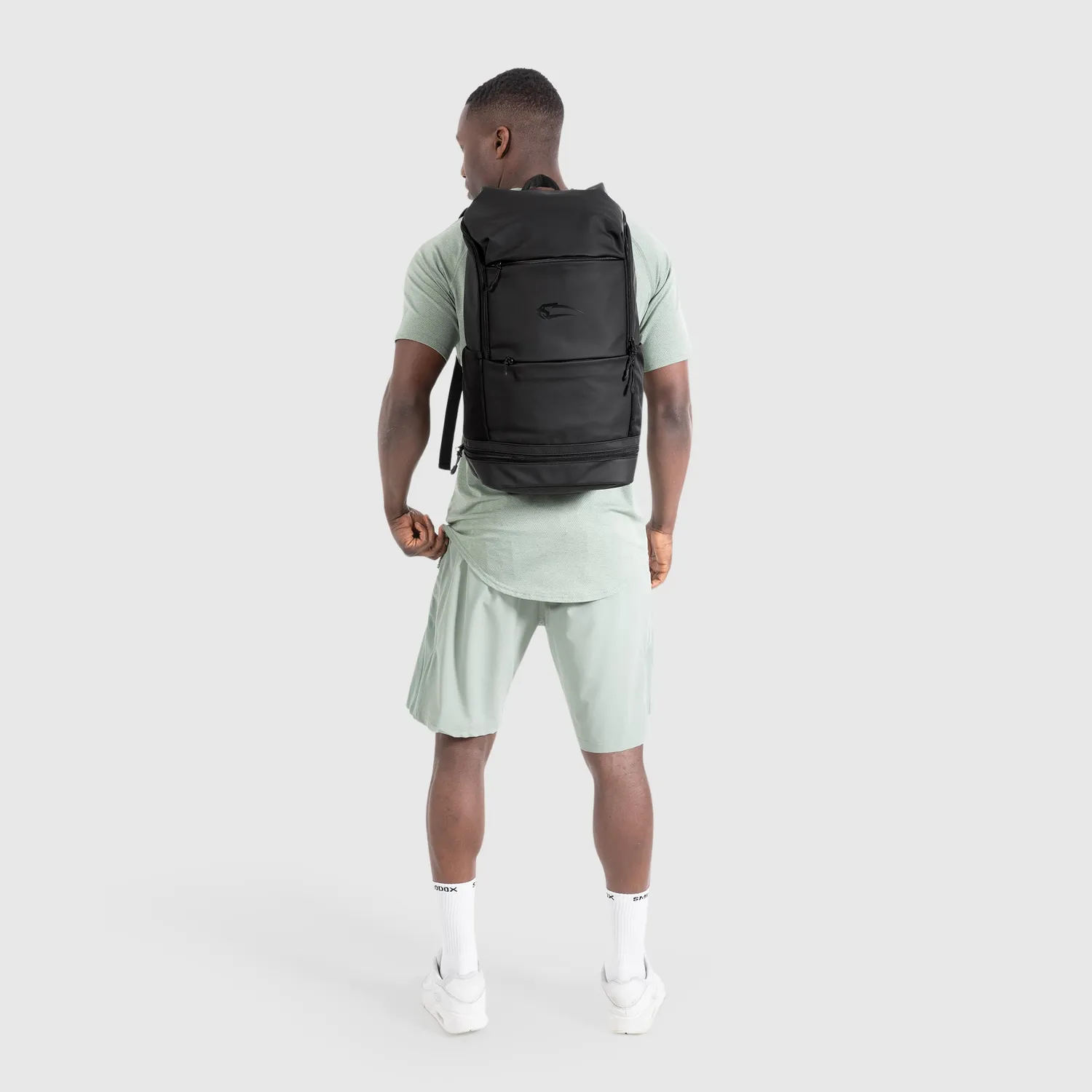Smilodox Leslie Rucksack Schwarz wasserabweisend