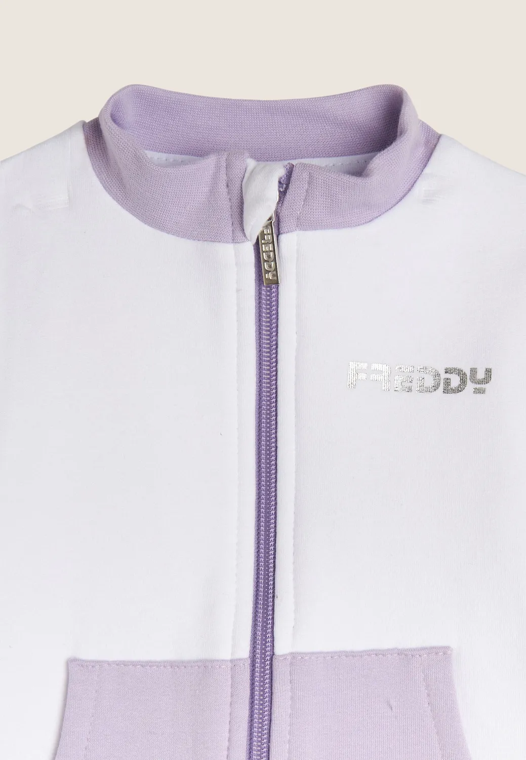 Freddy Baby Jogginganzug Baumwolle Rosa 2-teilig weich