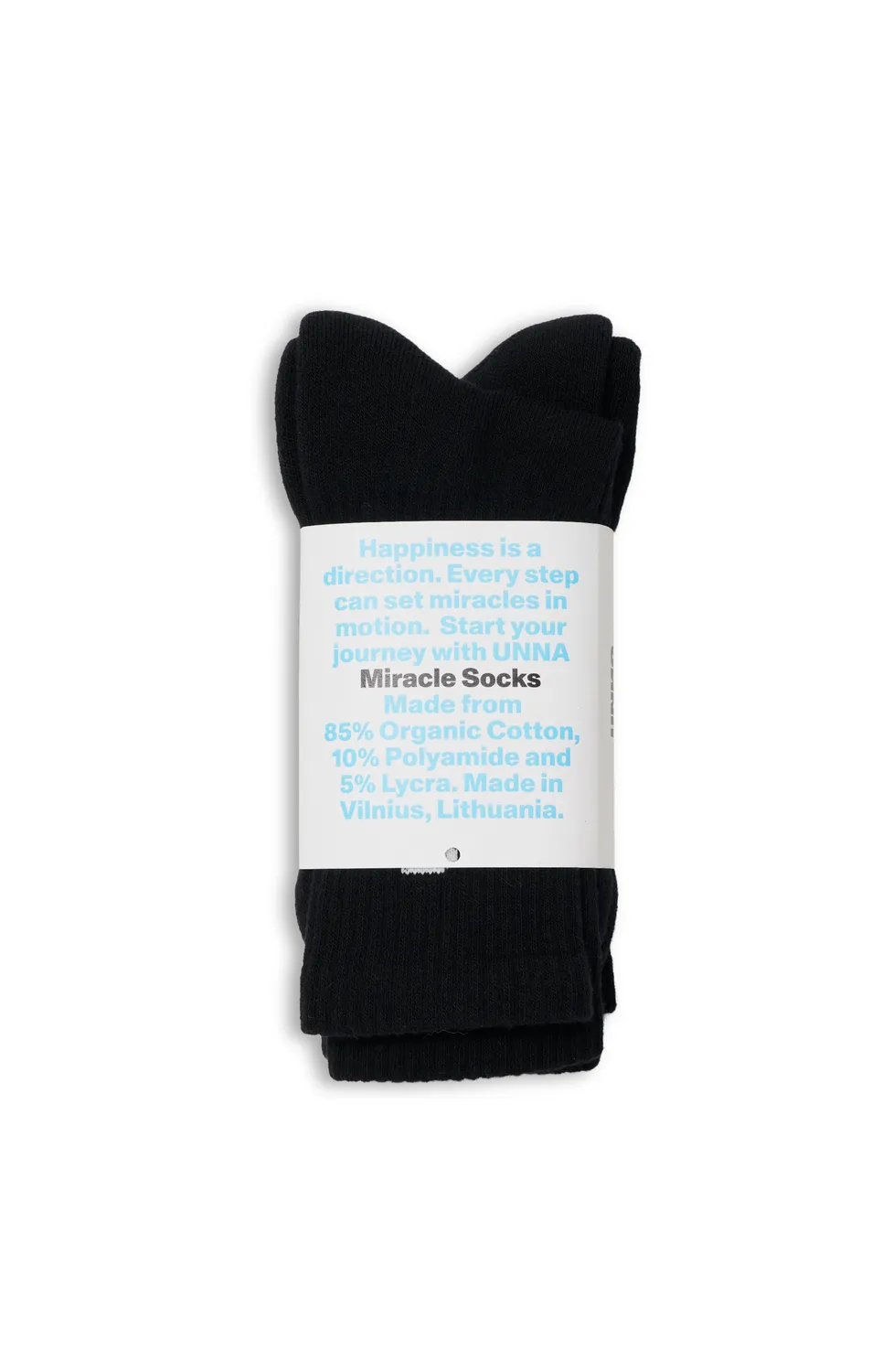 UNNA Miracle Socks 2-pack Laufsocken Schwarz Kompression