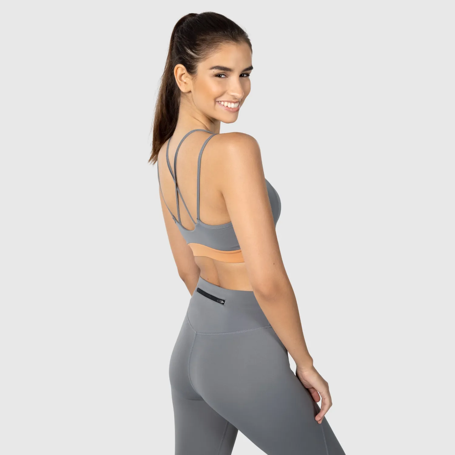 Smilodox Advanced Vickie Sport BH Damen Schwarz Shaped Fit