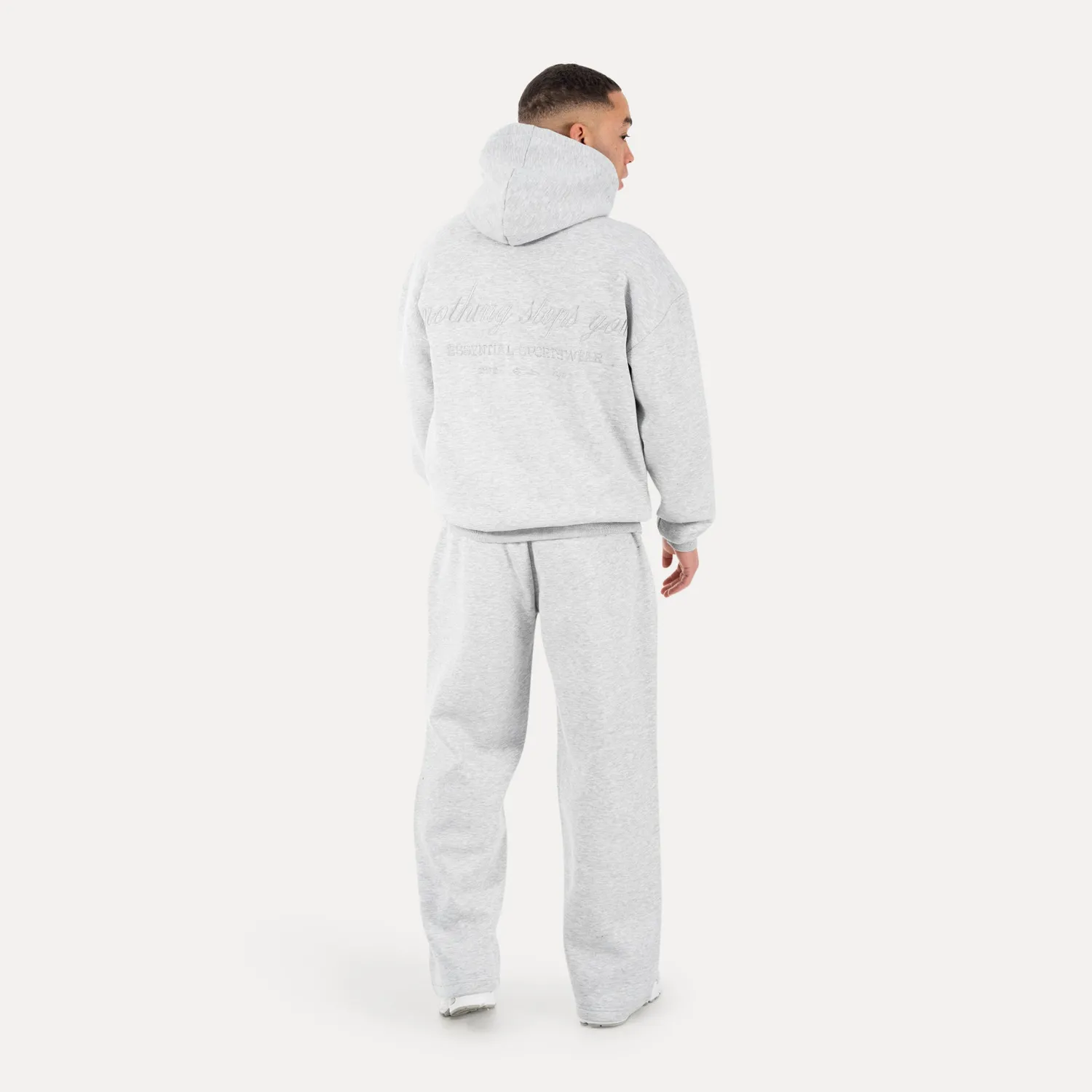 Smilodox Sorea Kaleo Hoodie Herren Stickerei