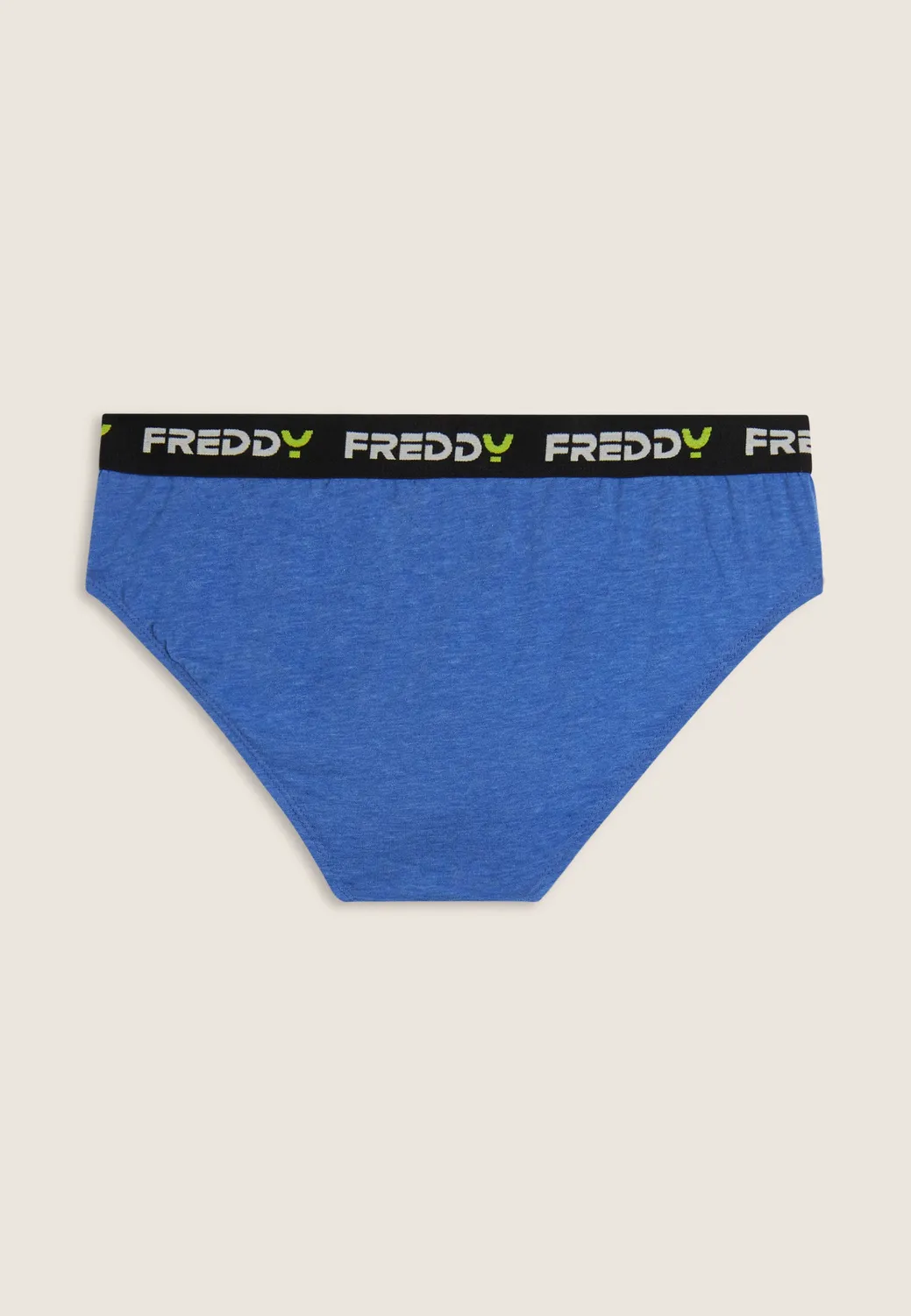 Freddy Jacquard Logo Slip Herren Navy Kontrastbund