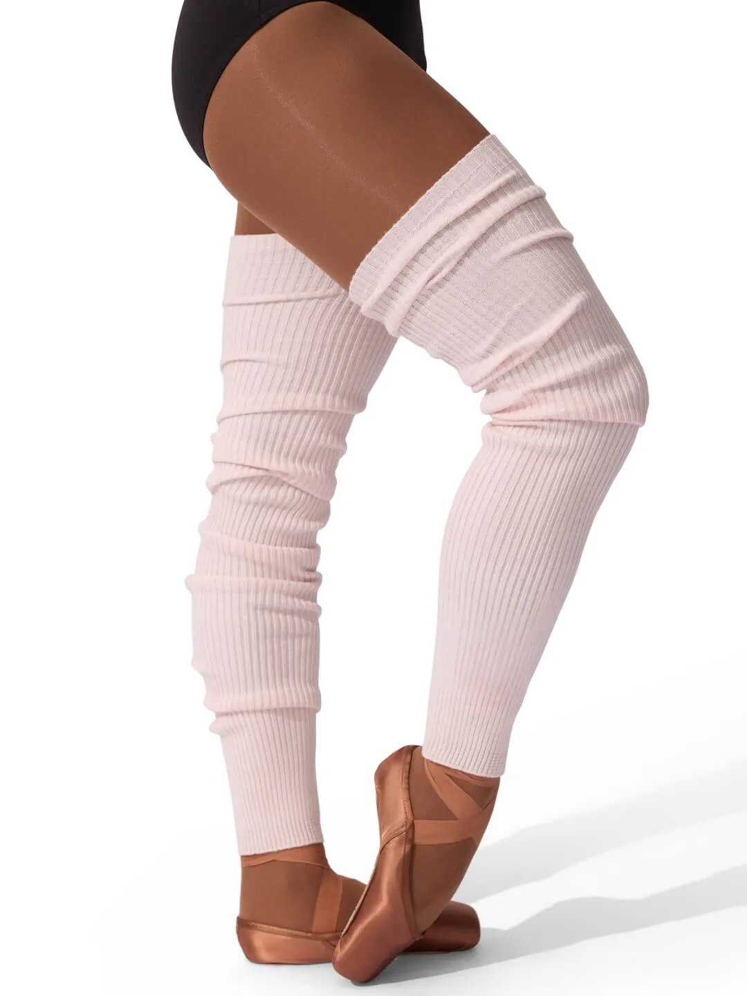 Capezio Class CK10953W Legwarmer 91 cm Schwarz Strick