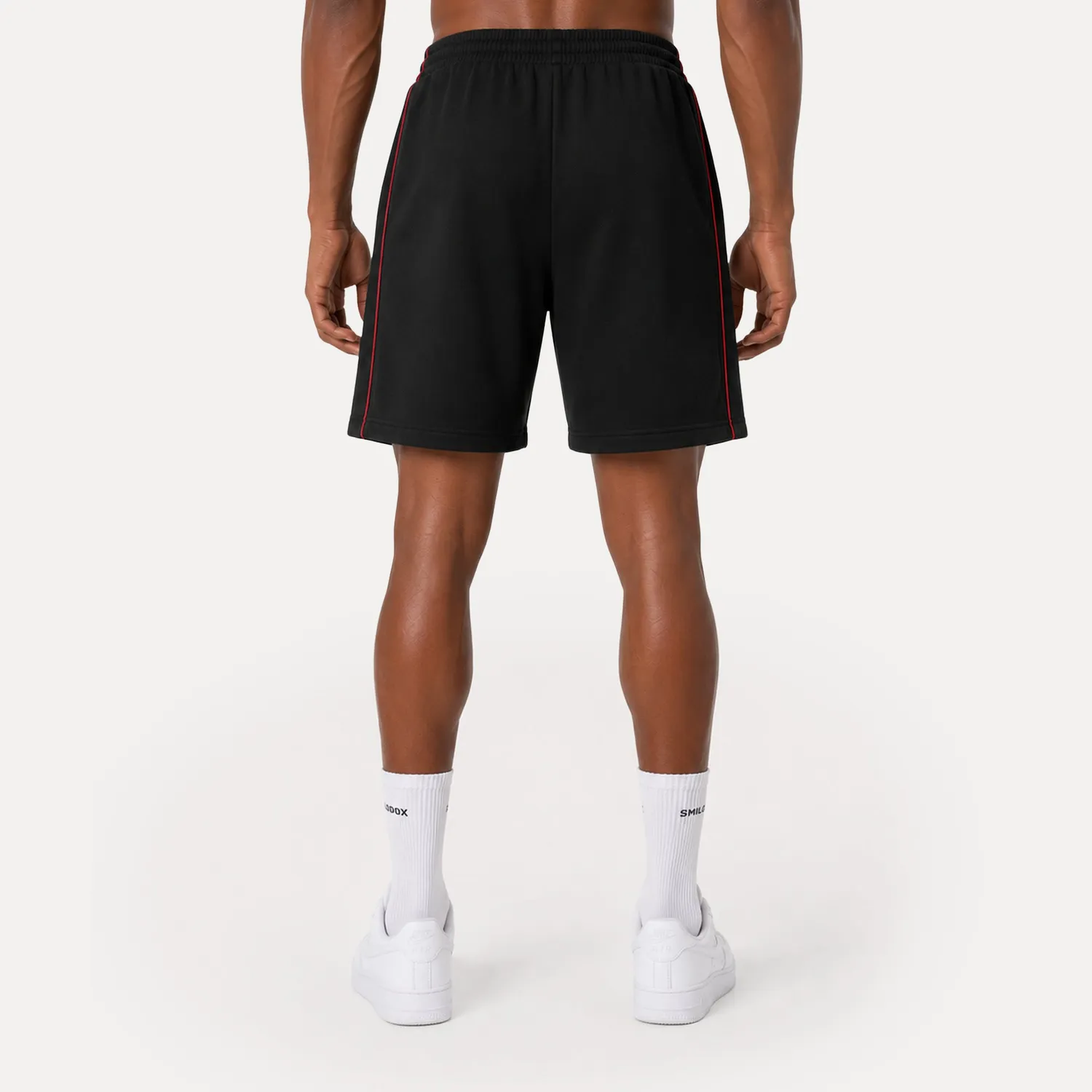 Smilodox x Fila Iseo Shorts Herren schwarz Regular Fit