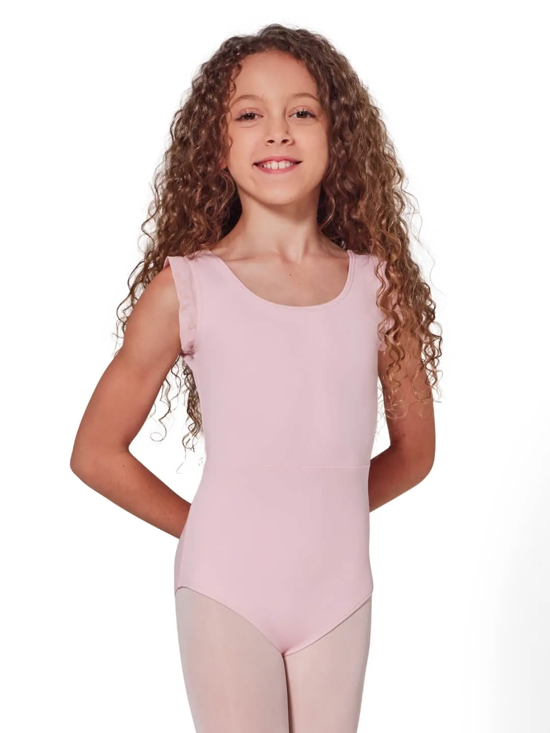 Capezio Take a Bow Ribbon Trikot Kinder Schwarz Schleifenrücken