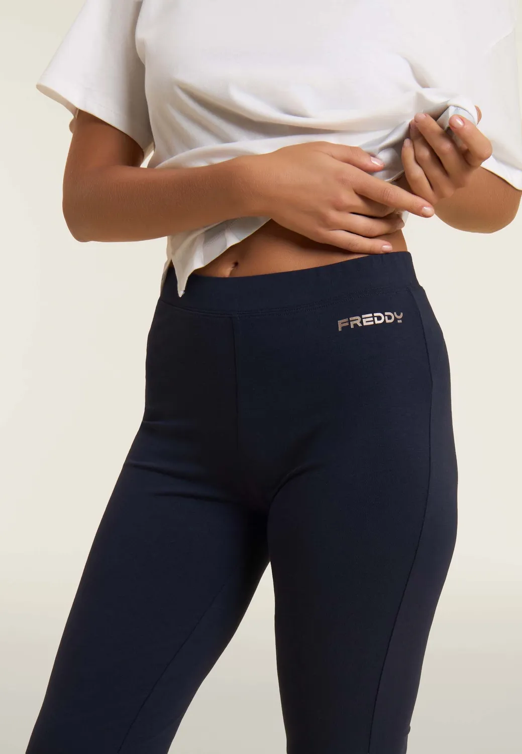 Freddy Cuore Straight Hose Damen Sapphire Herznaht