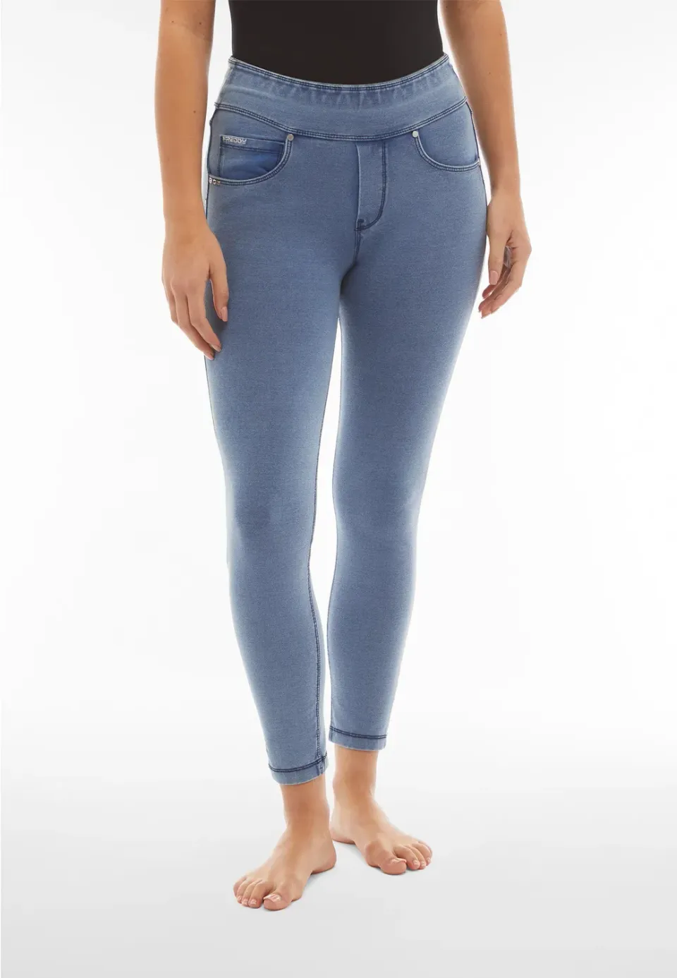 Freddy N.O.W. Superskinny Leggings Dark Jeans Mid-Rise Denim