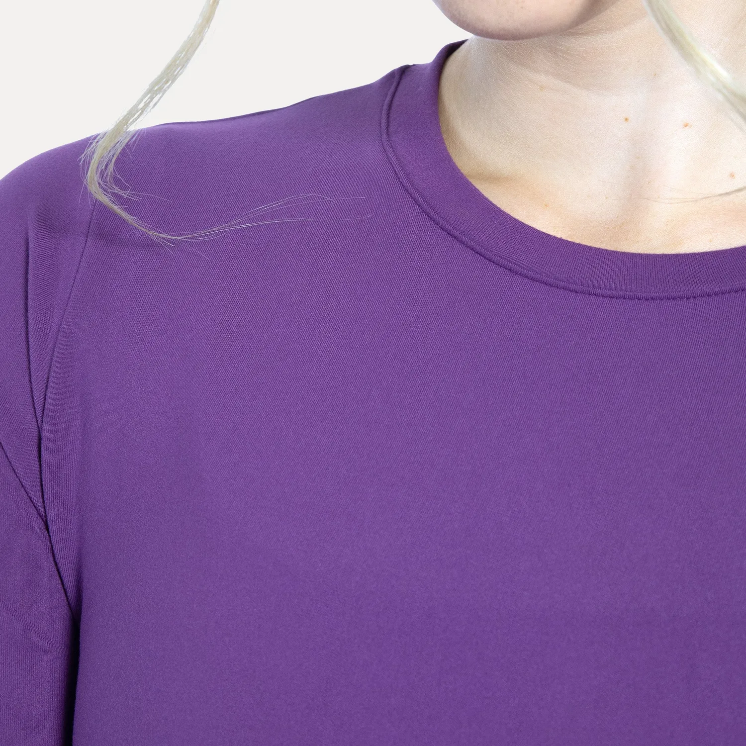 Smilodox Lunara Thalina Crop Longsleeve Schwarz