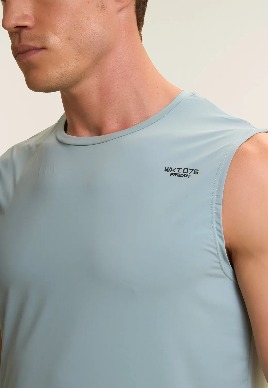 Freddy WKT.076 Tanktop Azzurro schnelltrocknend