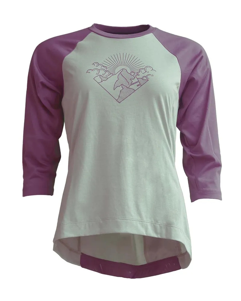 Zimtstern PureFlowz Shirt 3/4 Wmns MTB-Shirt Damen 3/4-Arm