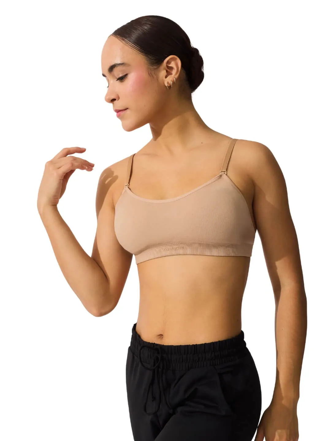 Capezio 3776W Sweetheart Bandeau BH Nude trägerlos