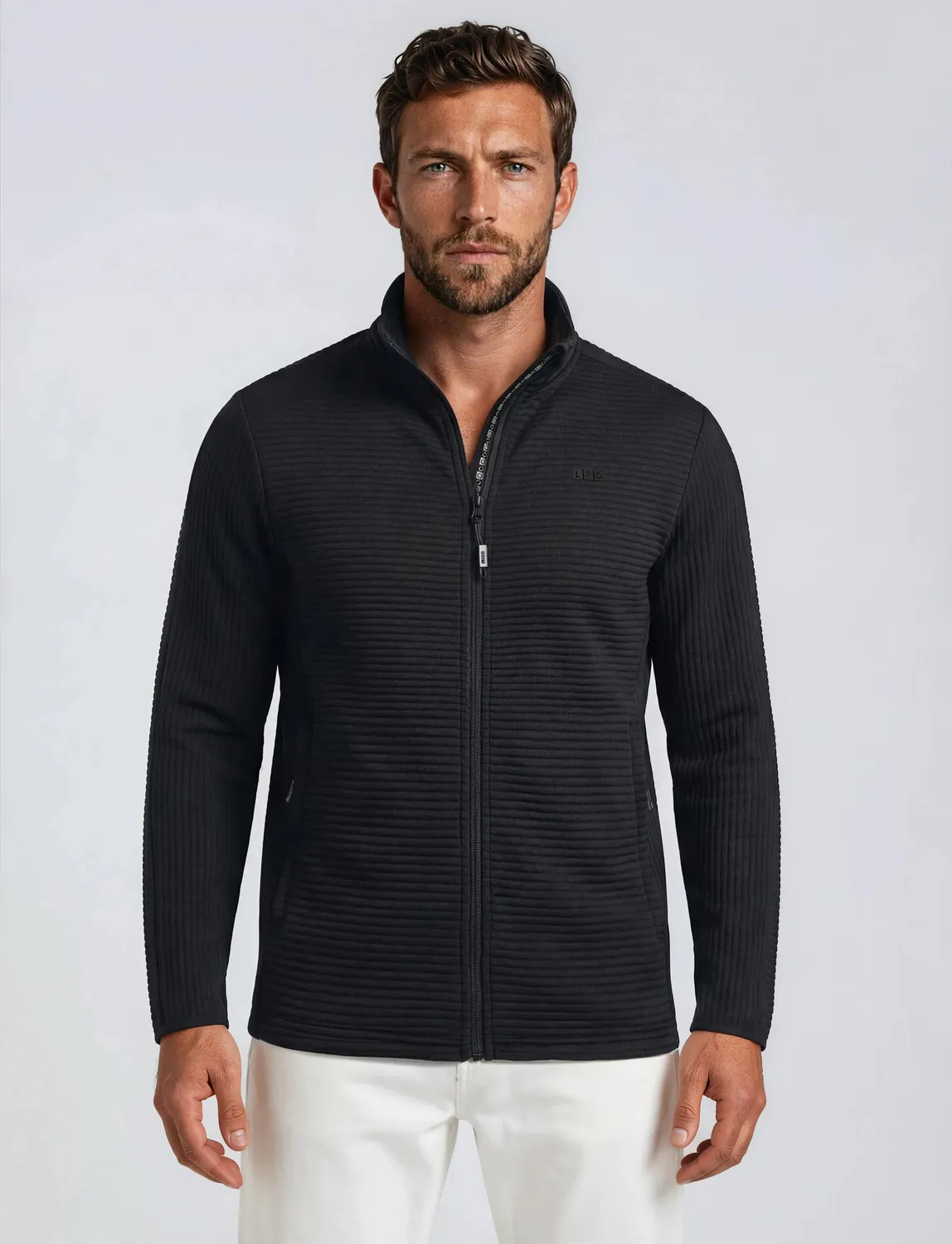 LPO Scott 2 Fleecejacke Herren schwarz schnelltrocknend