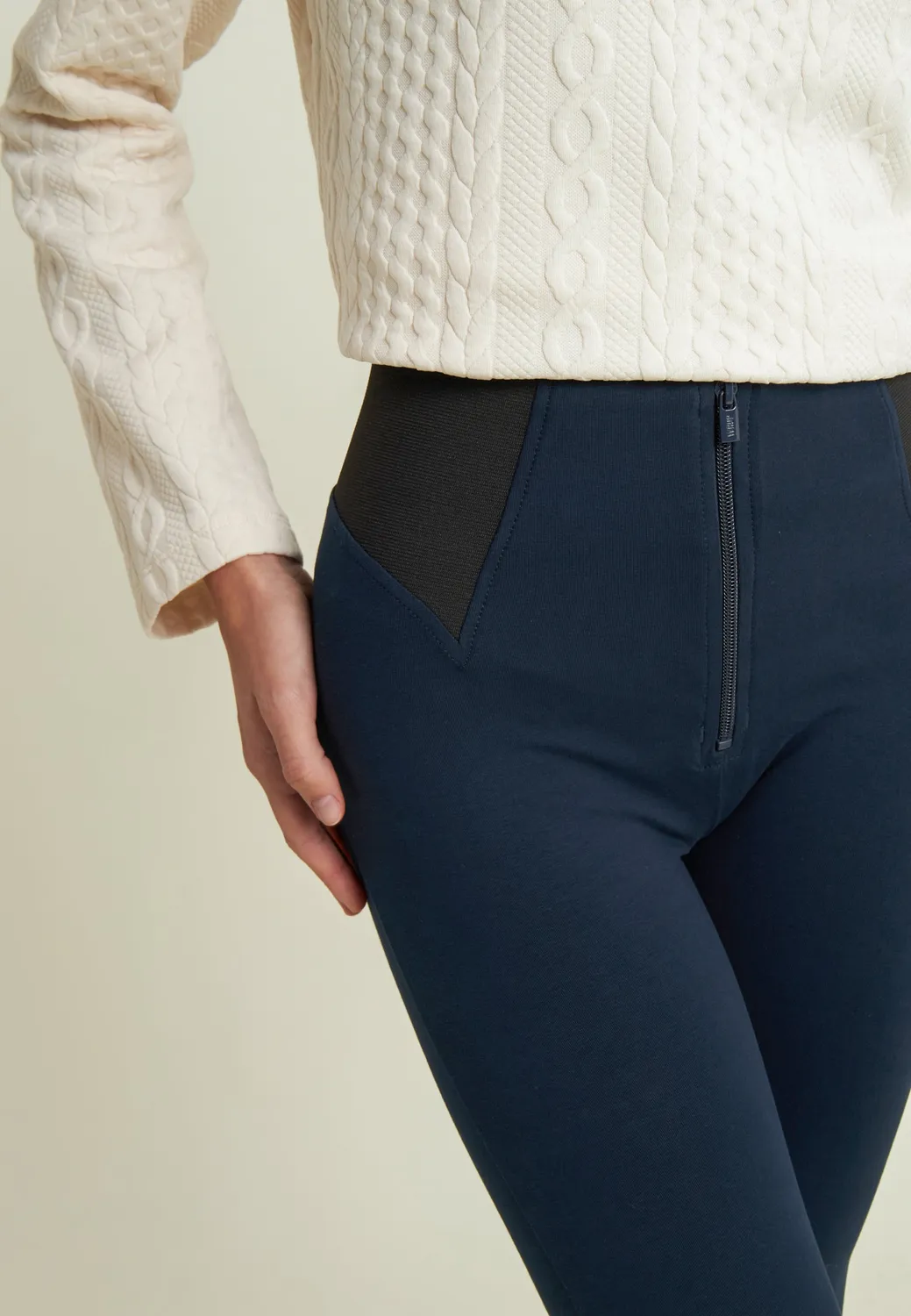 Freddy WR.UP Hose 7/8 Superskinny High Waist Jacquard