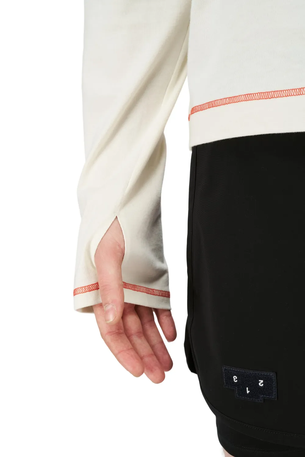 UNNA Jogging 4 Fun LS Shirt Vanilla White