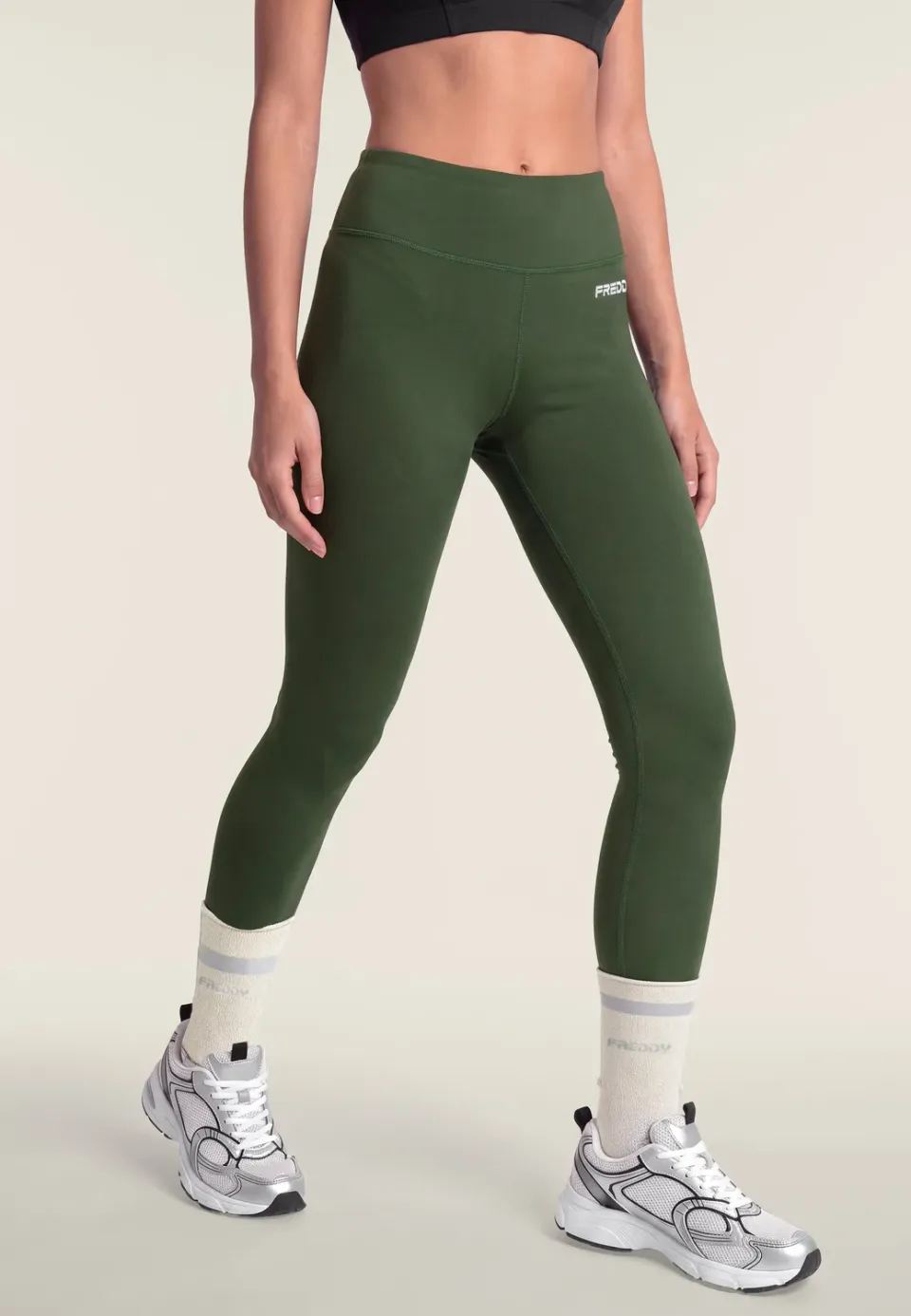 Freddy 7/8 Leggings Hoher Bund Potent Purple