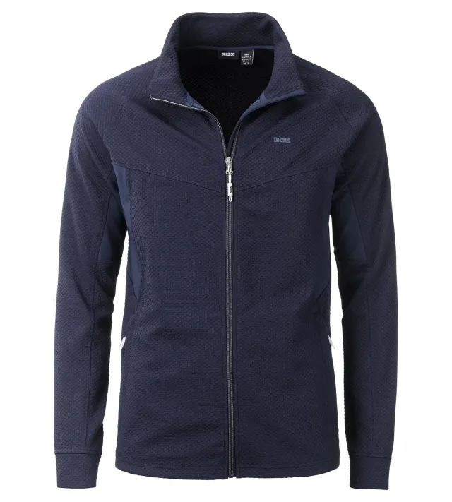 LPO Fleecejacke Gerit Herren Fleecejacke dunkelblau elastisch
