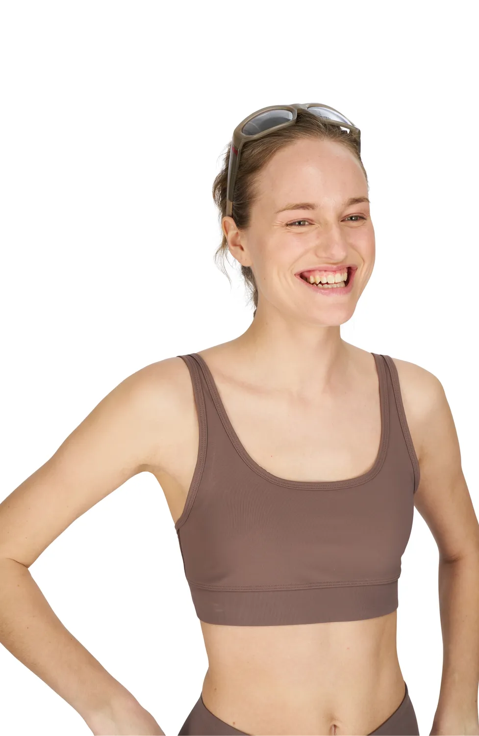 UNNA Good Place Bra Sport-BH pflaumengrau medium