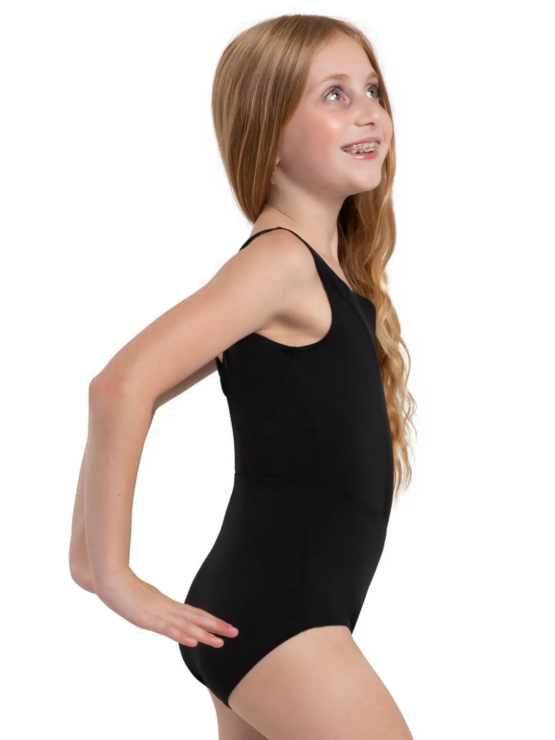 Capezio Jewel Garden 12287C Trikot Kinder Schwarz