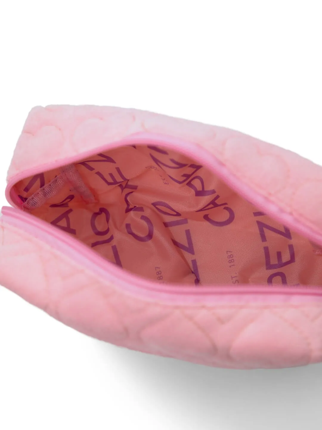 Capezio Street Style Heart Pouch Tasche Pink Samt