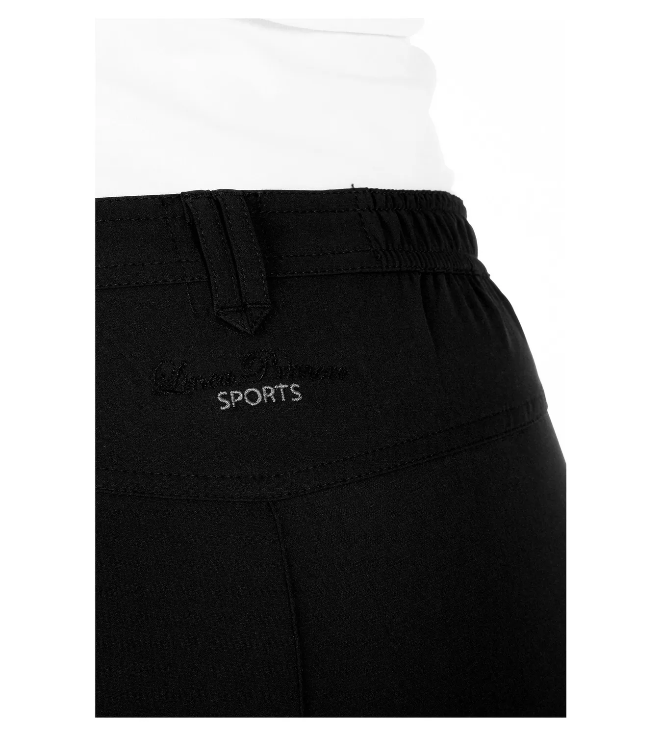 LPO Cosima 3/4-Hose schwarz Capri
