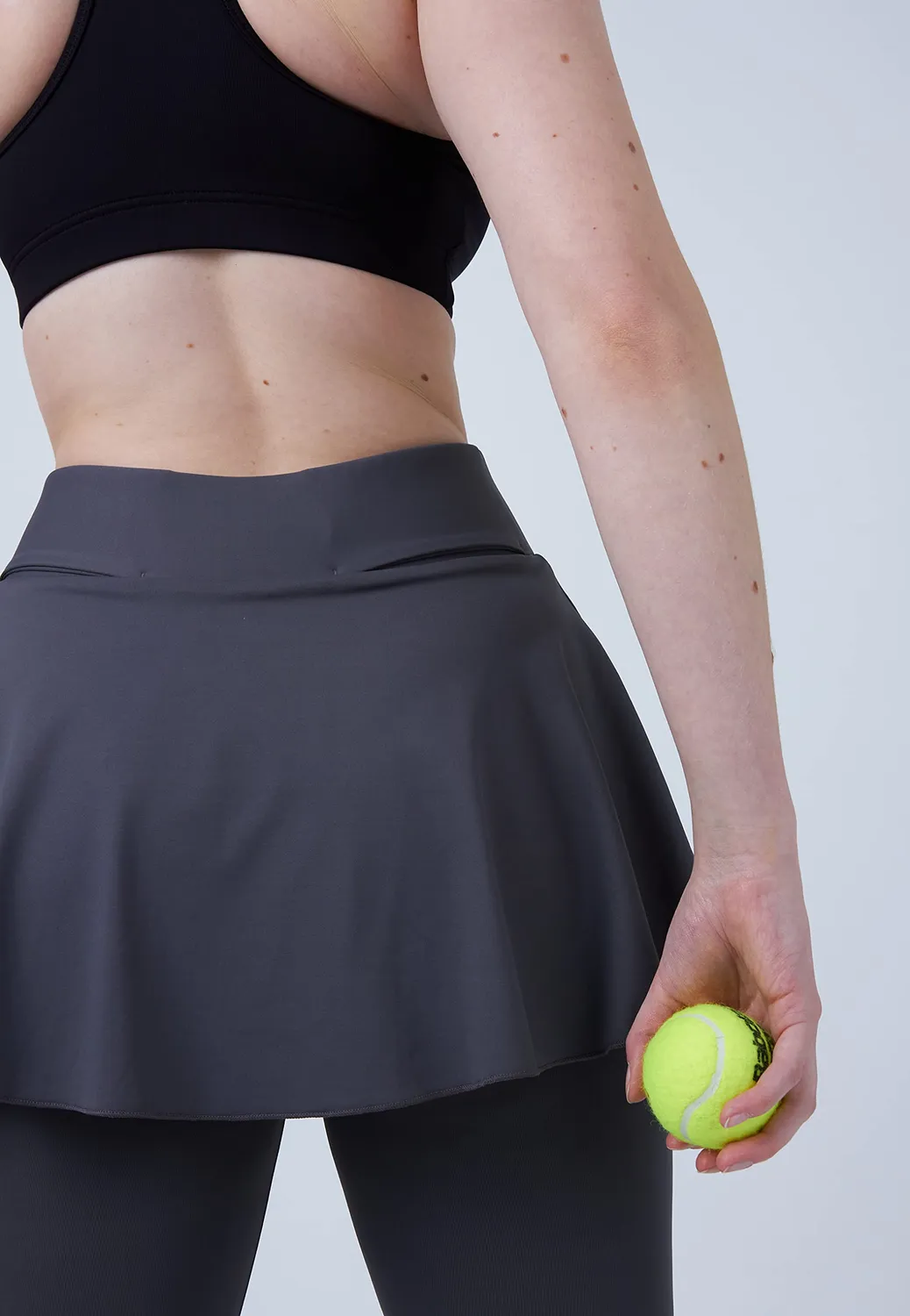 SPORTKIND Advantage Tennisrock Leggings lang Ballgürtel
