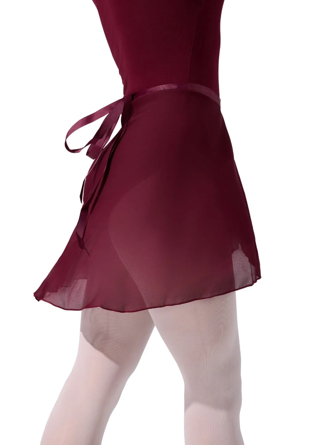 Capezio Class Collection N272 Wickelrock Schwarz Chiffon