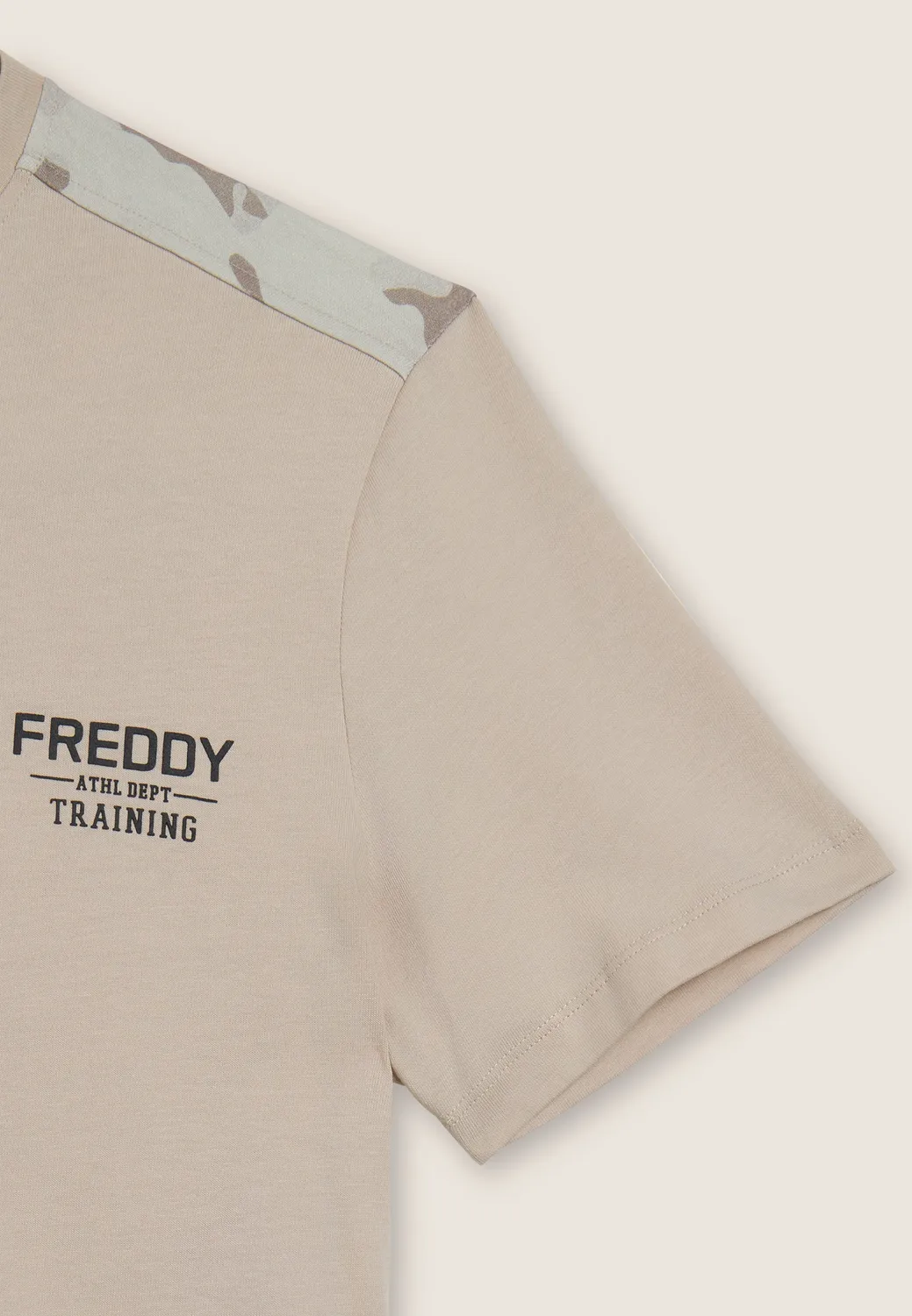 Freddy T-Shirt Camouflage Baumwolle Logo