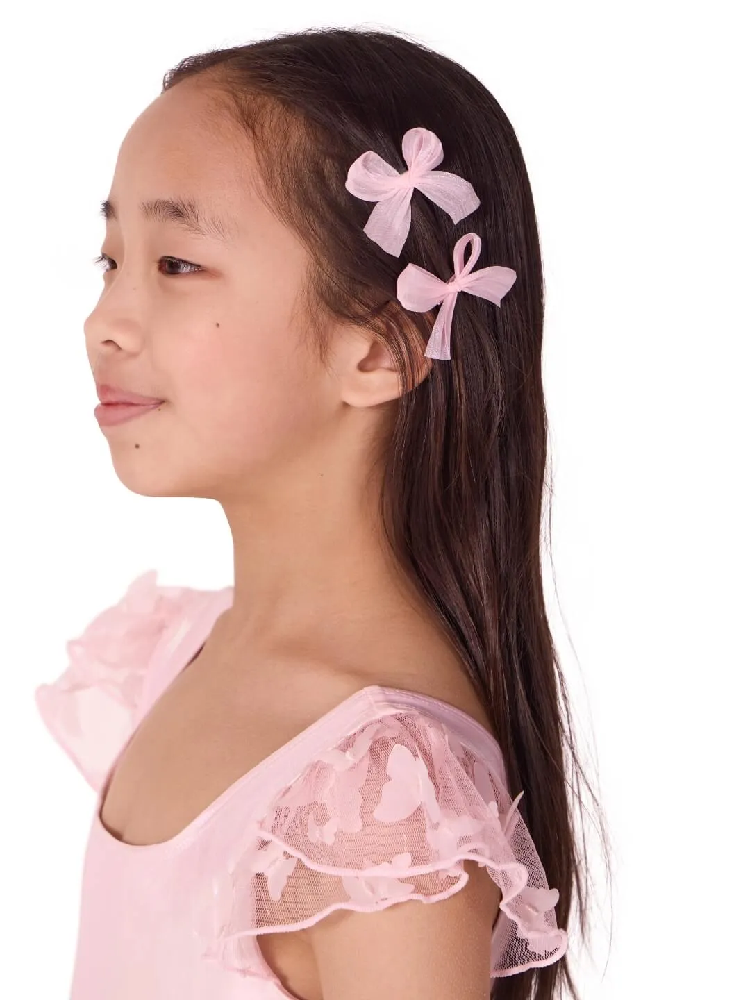 Capezio Bunheads Petite Barrette Haarspangen Lavender 2er-Set Schleife