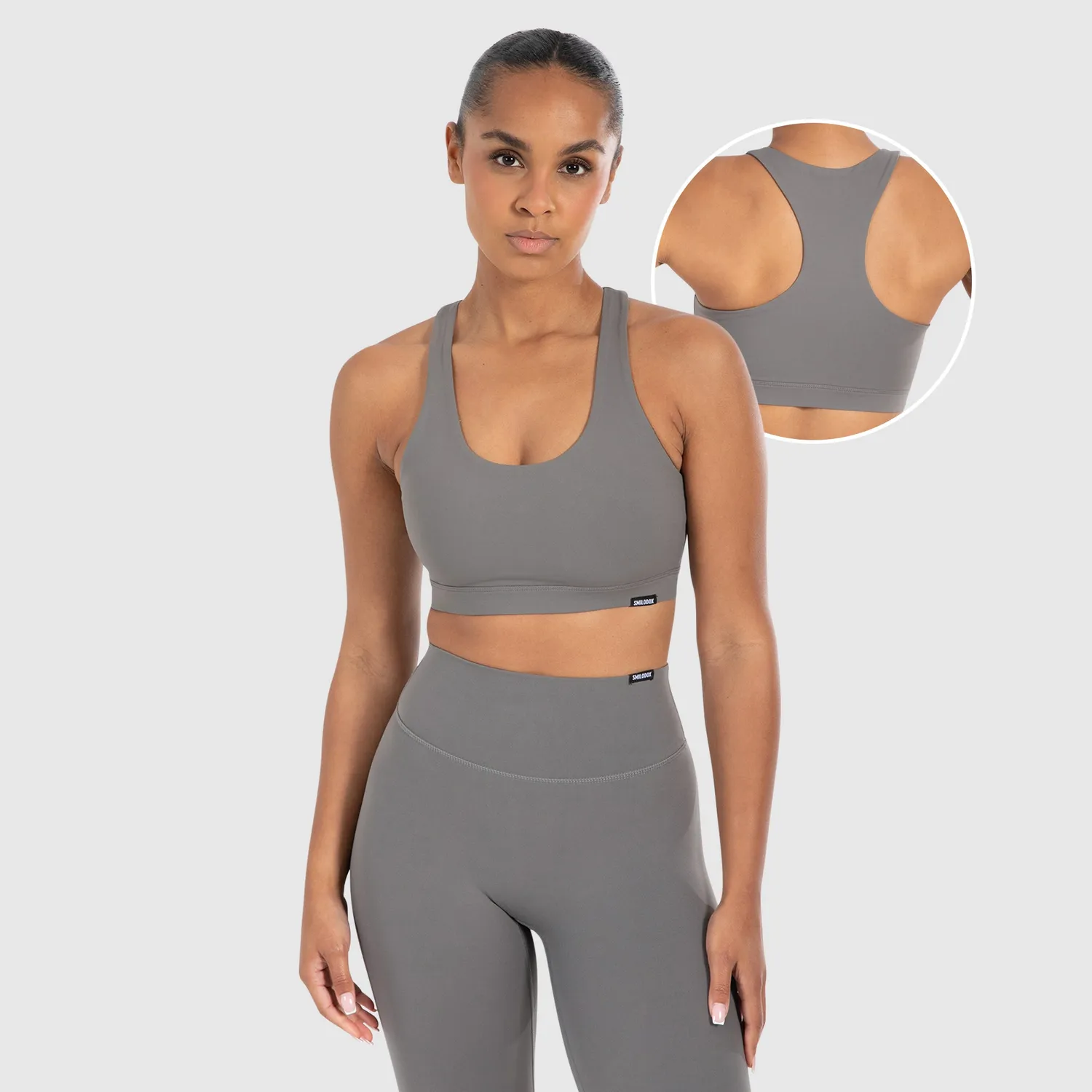 Smilodox Marie Sport BH Schwarz Shaped Fit