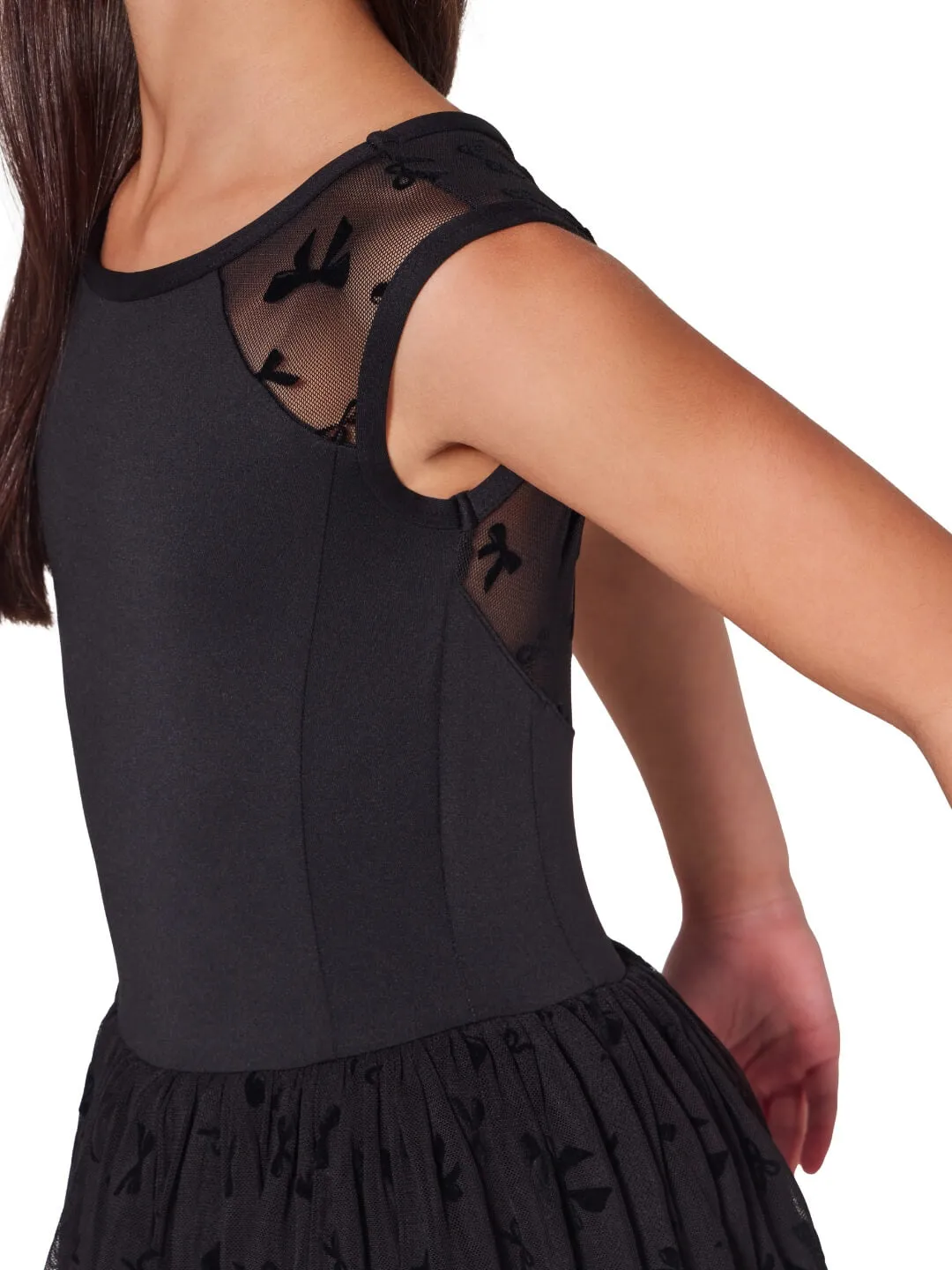 Capezio Take a Bow Brava Tutukleid Kind Rosa Schleife